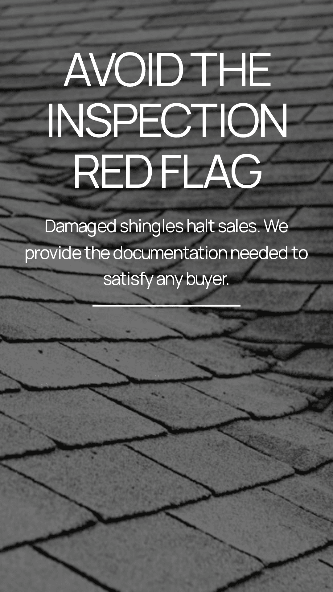Avoid roof inspection red flags that can delay a home sale