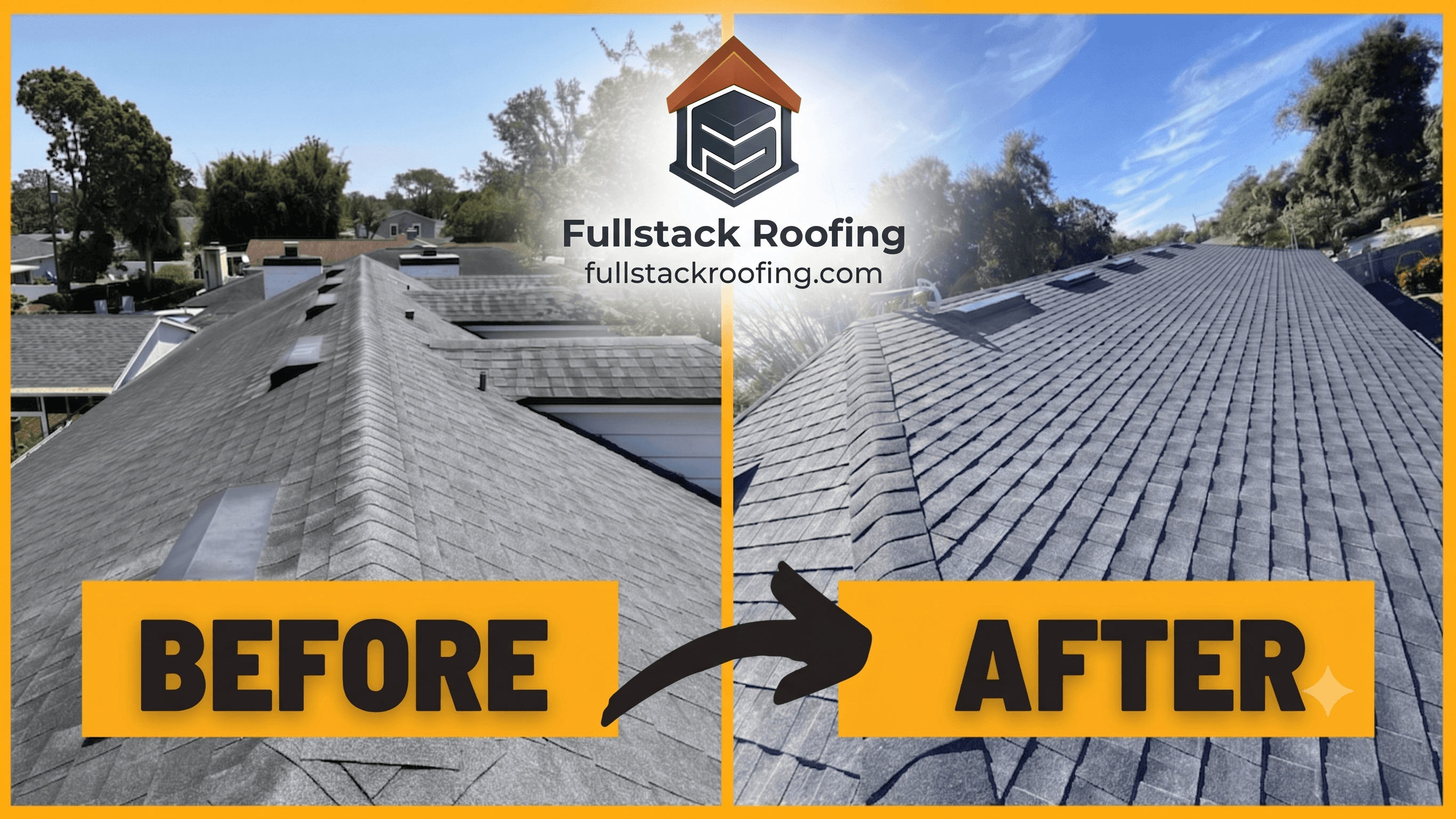 Roofing projects by Fullstack Roofing Utah