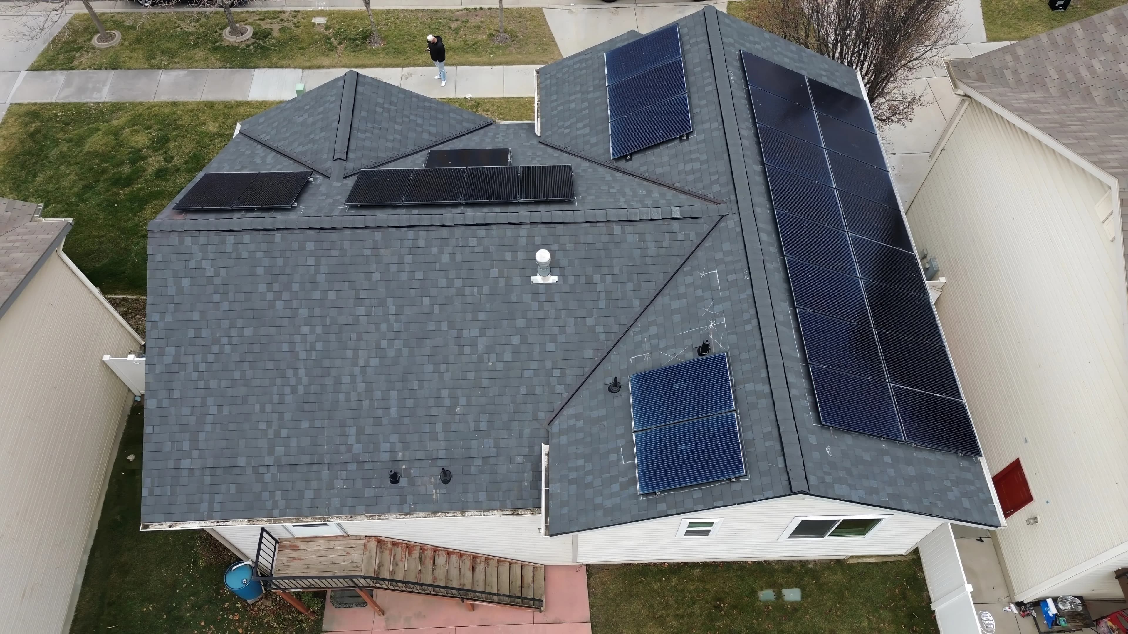 Aerial roof inspection Utah