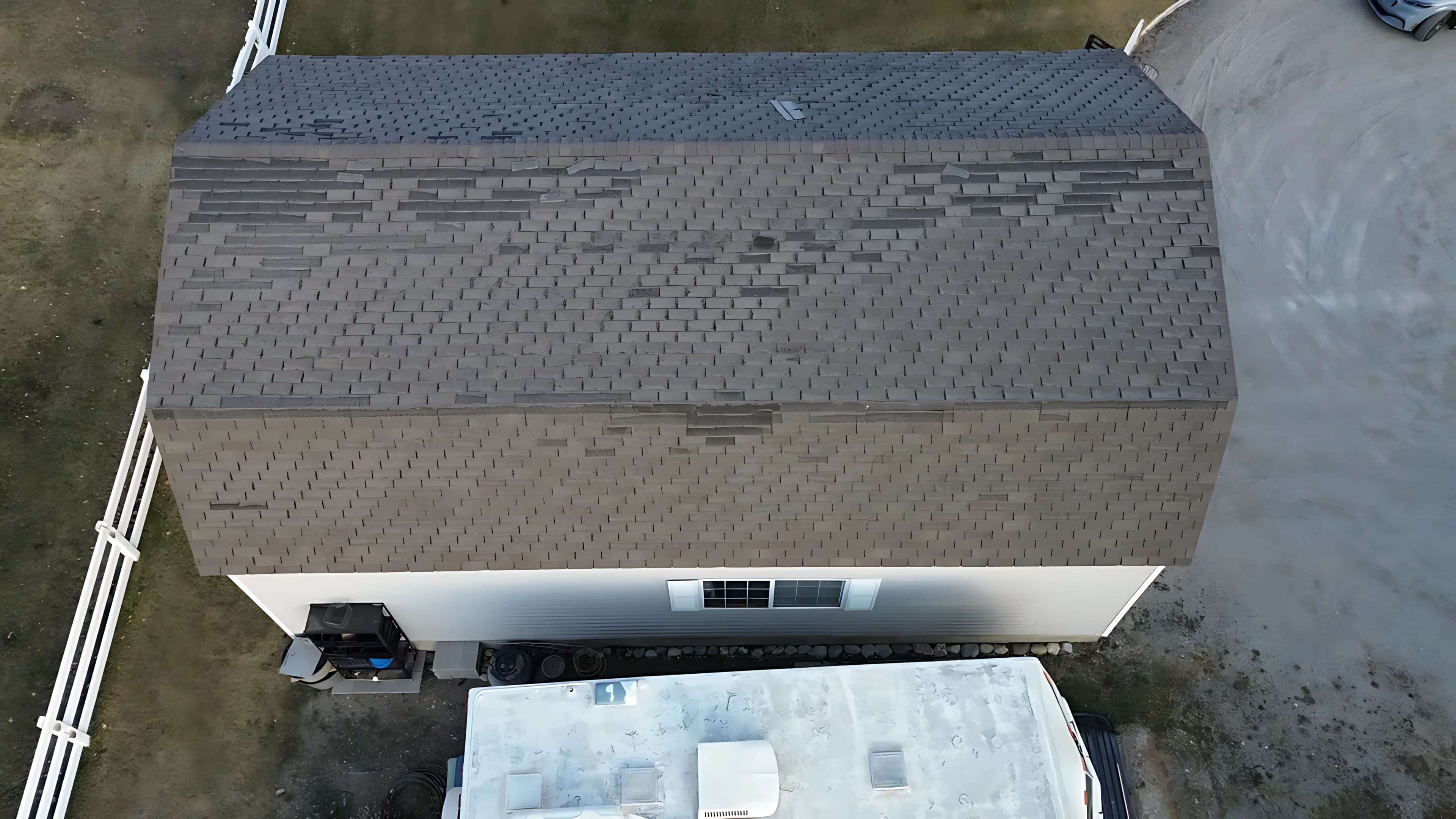 Roof storm damage documentation Utah