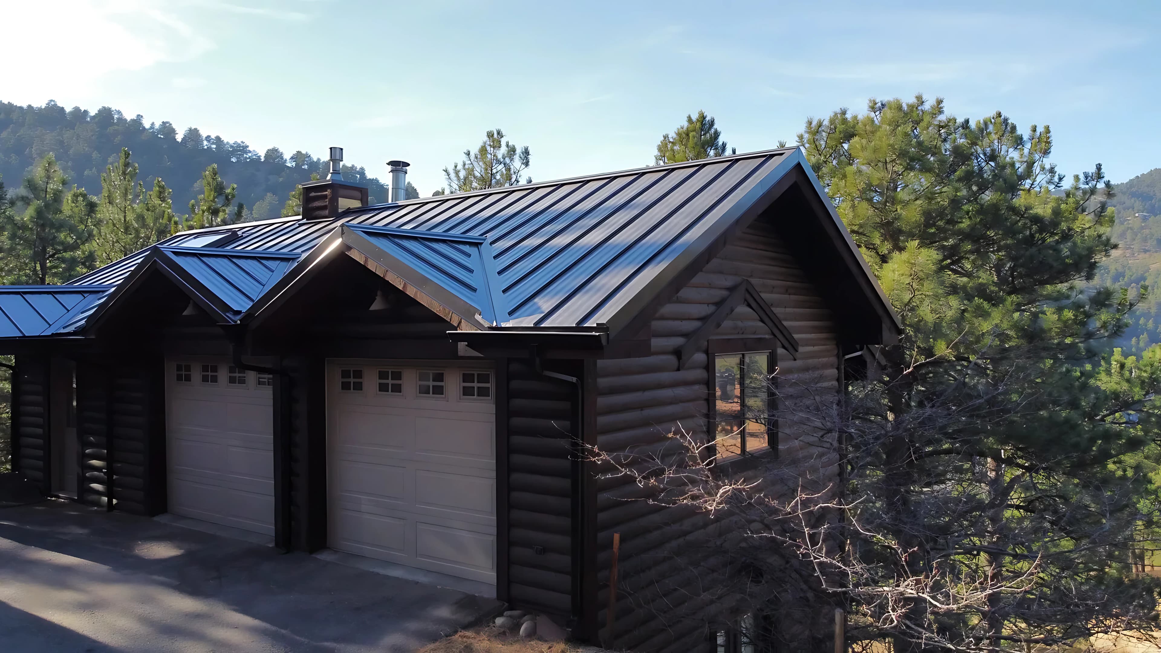 Metal roof installed on Utah home