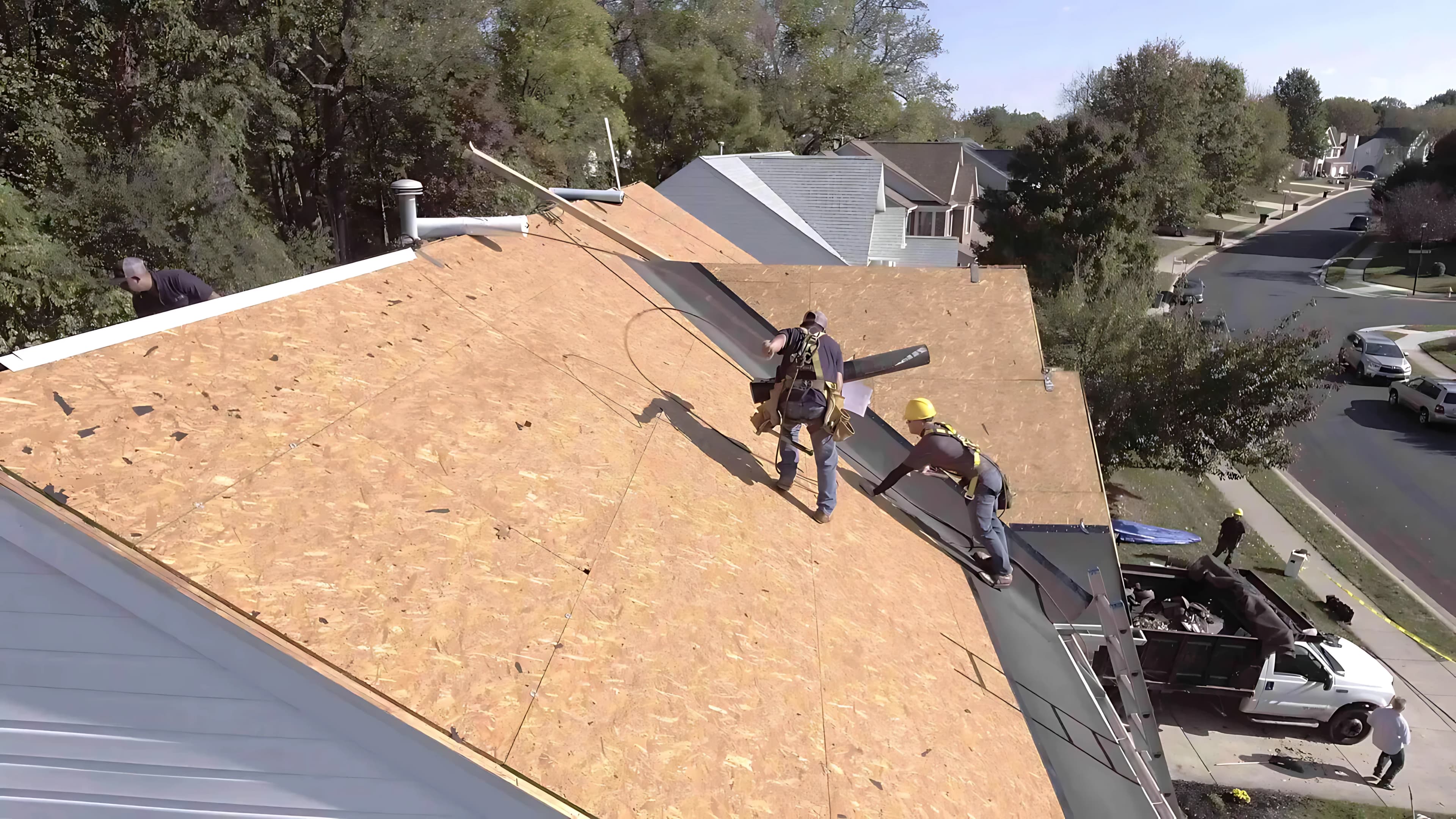 Rotted roof decking replacement Utah