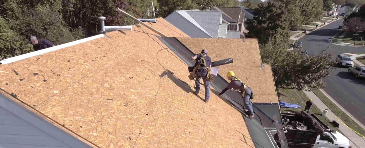 Roof deck and repair vs replace decision in Utah