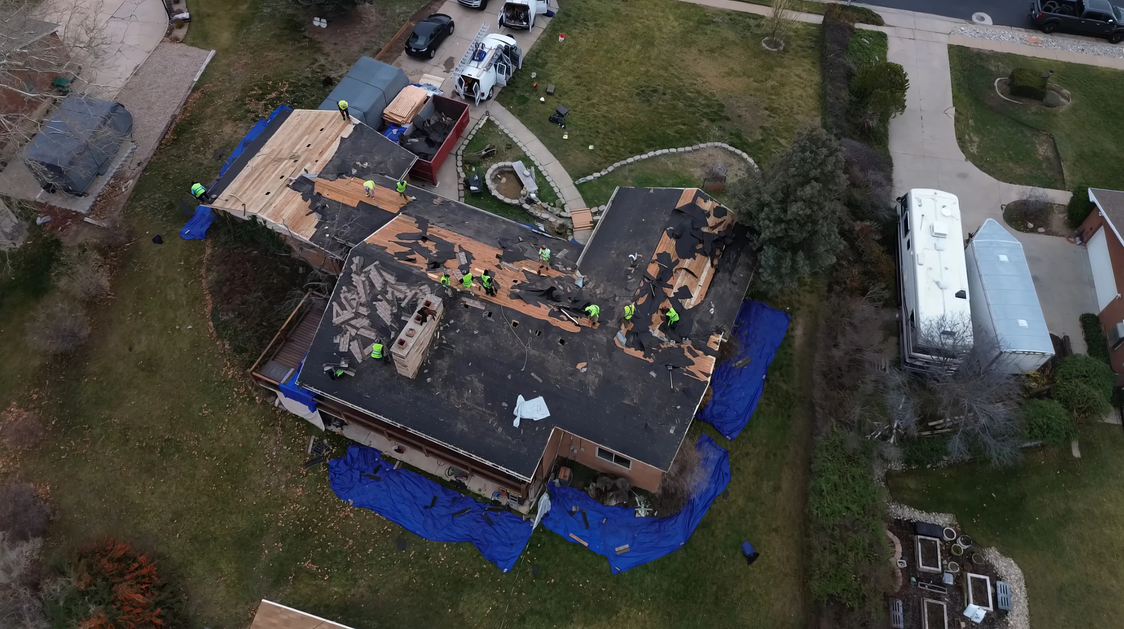 Completed roof replacement Utah