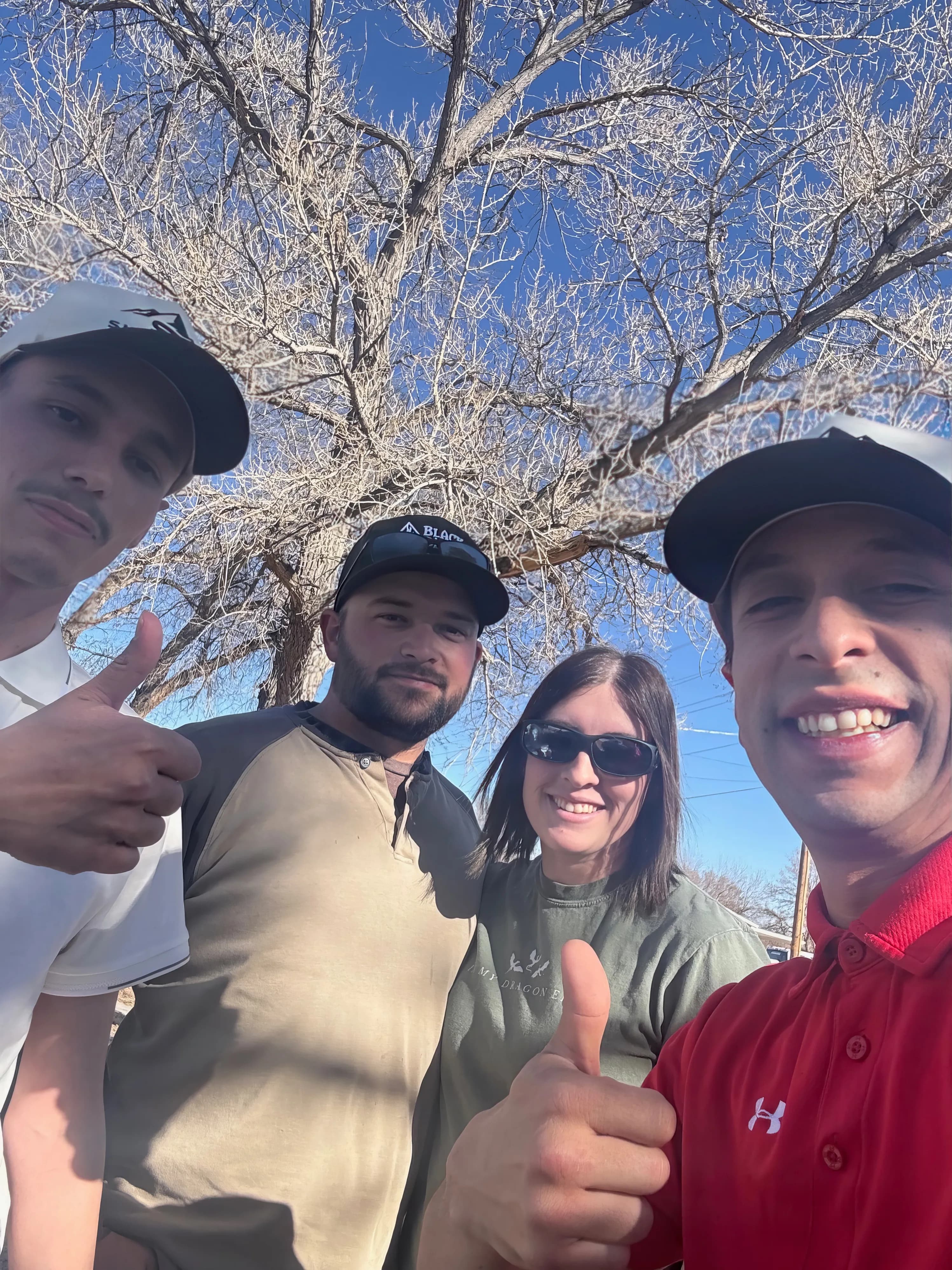 Fullstack Roofing crew members